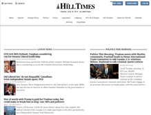 Tablet Screenshot of hilltimes.com